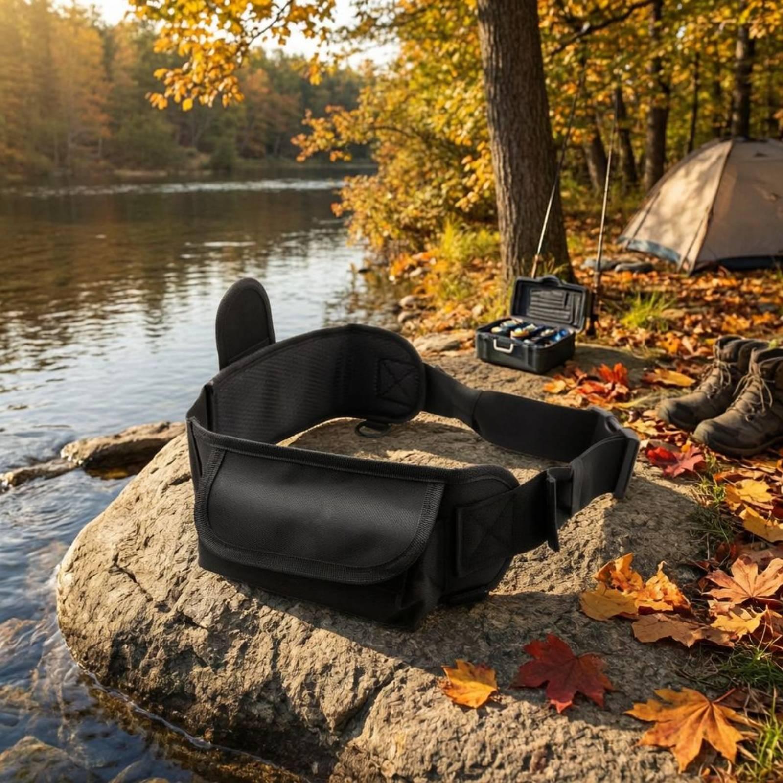 Fishing Waist Bag Buckle Closu - Fishing Belt 评论和价格