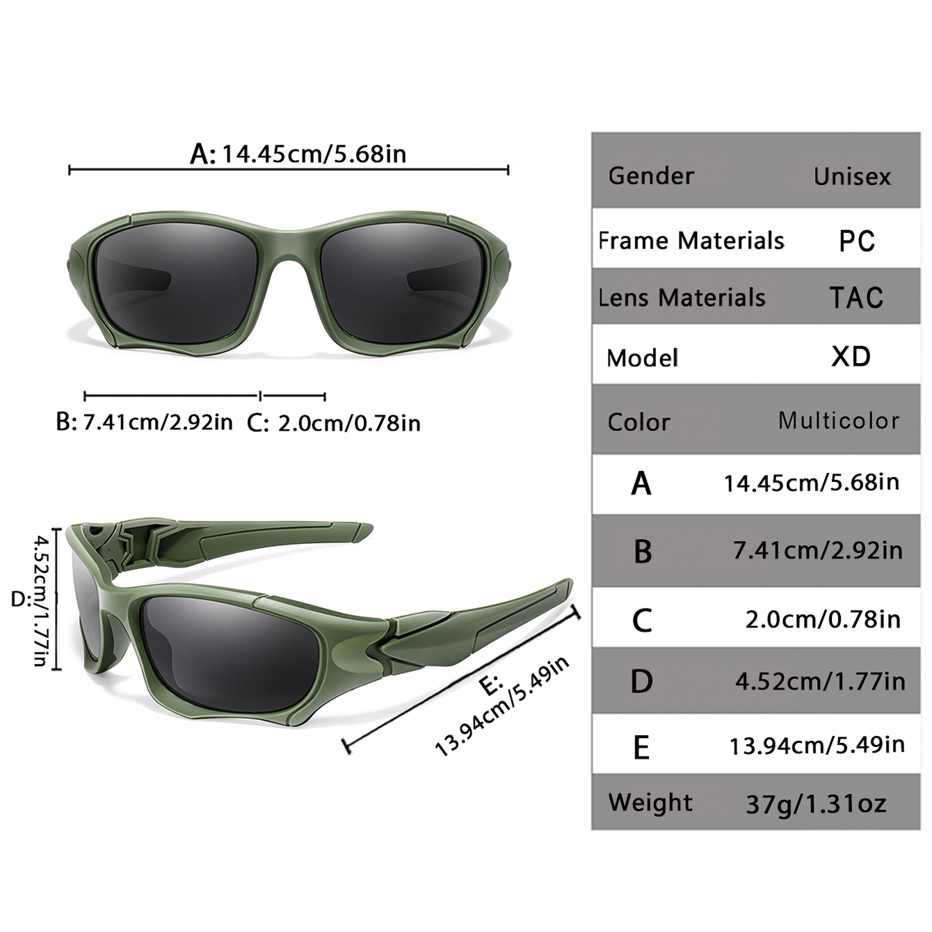 Classic Polarized Sunglasses f - Fishing Sunglasses Polarized 评论和价格